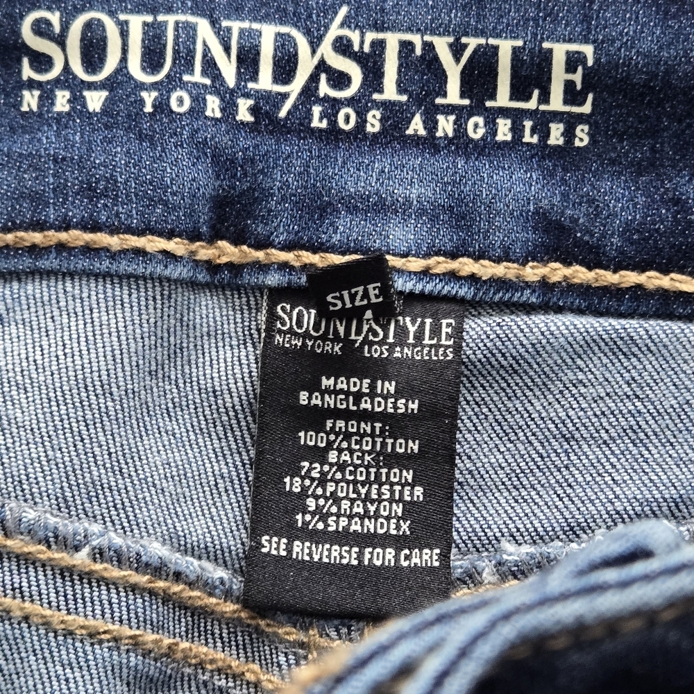 Soundstyle Hope Slim Straight Ankle High Rise Nwt Womens Size 4 Jeans - Picture 13 of 16